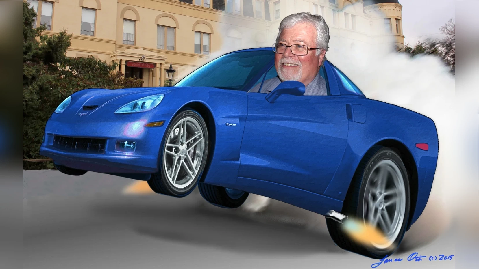 Click to Enlarge-Esc to Close Corvette Generations/C6/C6 2006 LeMans Blue vette KW.webp